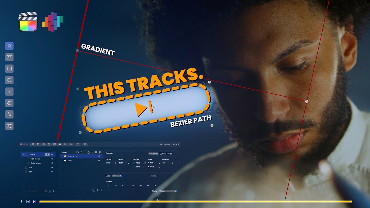 Automate masks with Color Finale 2 Pro's area tracker (in Final Cut Pro)