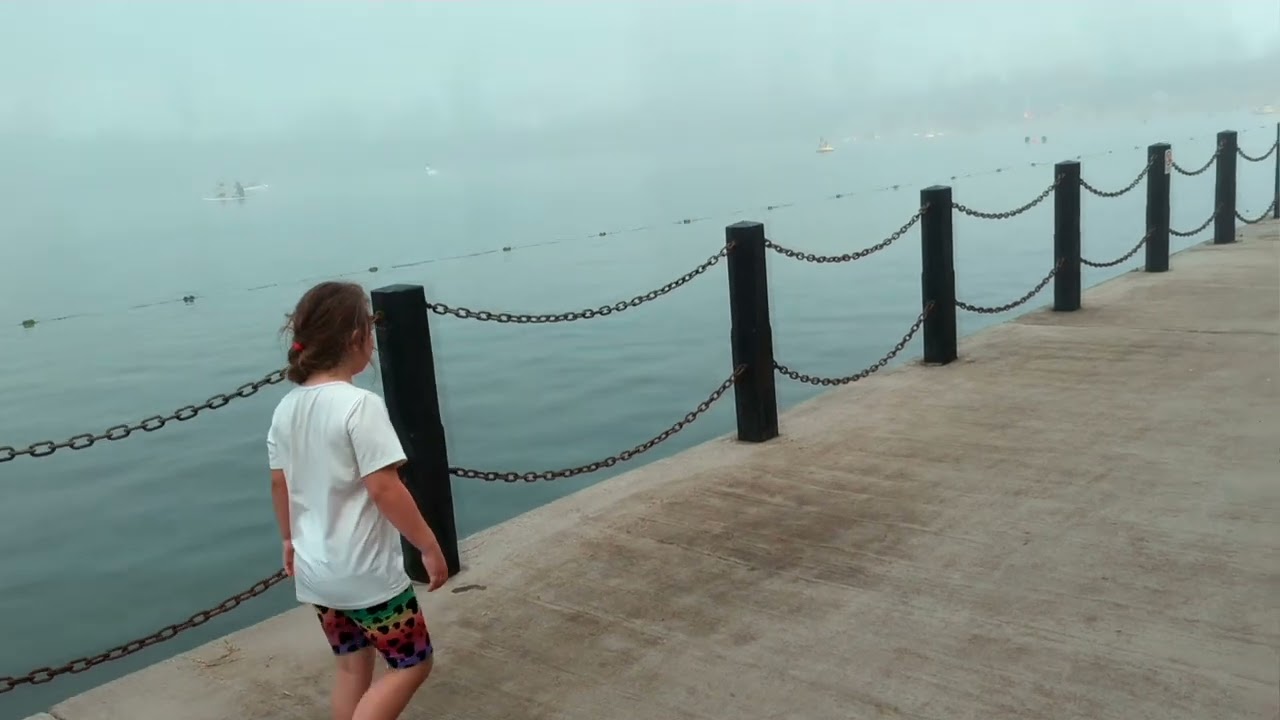 Day Out In The Mist At Weston Super Mare, 9th September 2023
