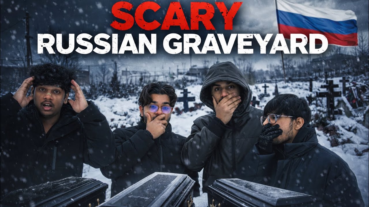 Russian Graveyard With Friends 😱🪦💐🇷🇺…