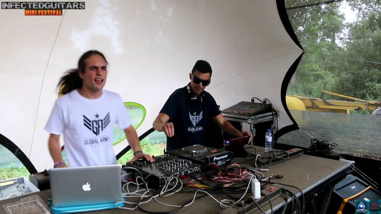 Vibers Live @ Infected Guitars Mini Festival (Space Music  Drops) Full HD
