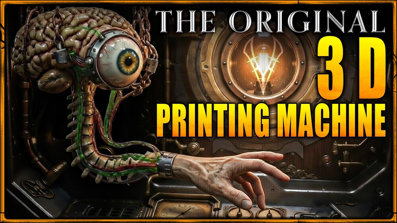 ОРИГИНАЛЬНЫЙ 3D-принтер