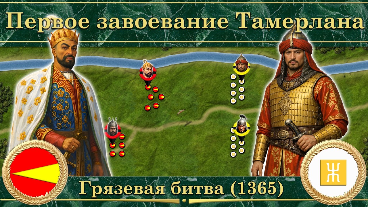 Первое завоевание Тамерлана. Битва в грязи (1365)