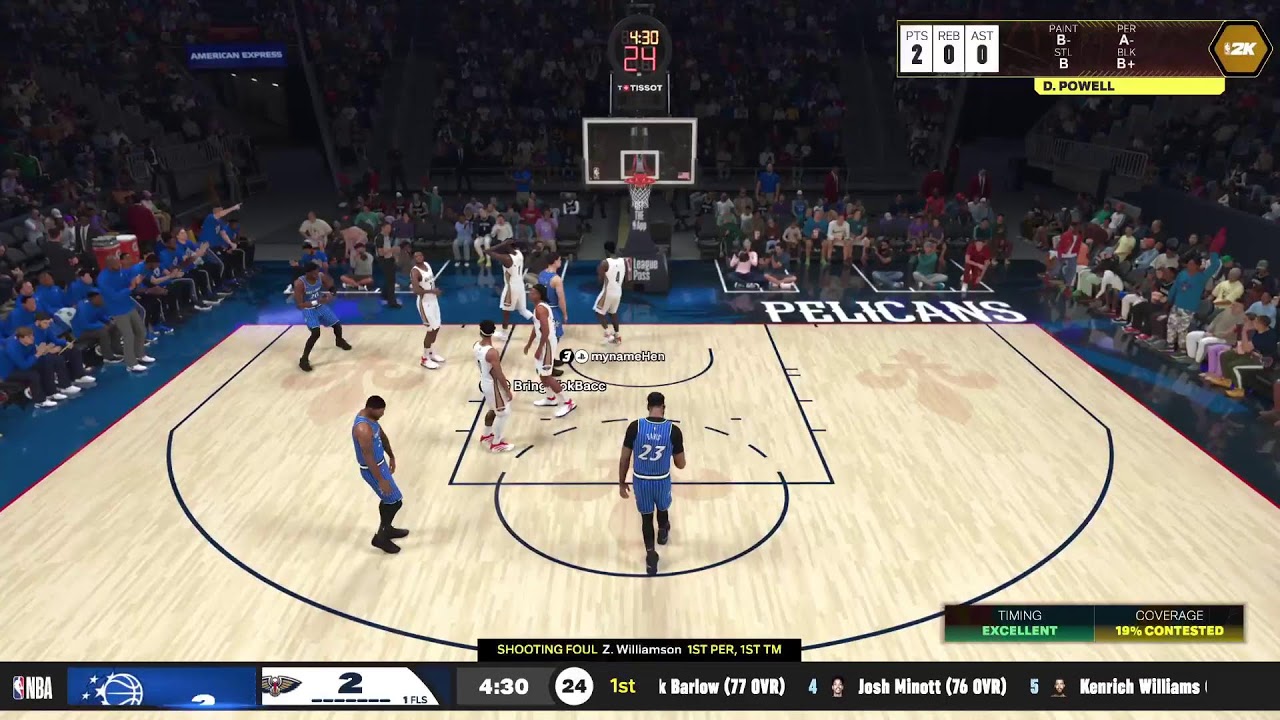 Pelicans v Rockets