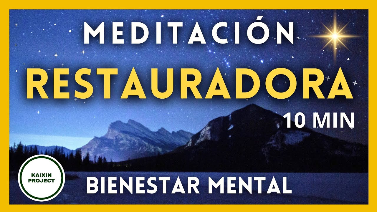 Restorative Guided Meditation. Find Peace and Calm Your Mind in 10 Minutes. Mindfulness