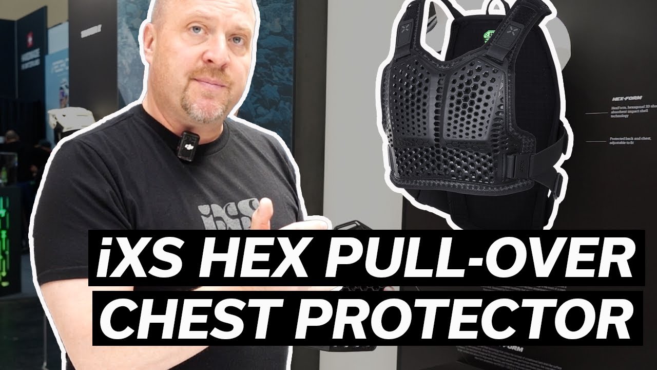 iXS Hex Pull-Over Chest Protector / Eurobike 2024