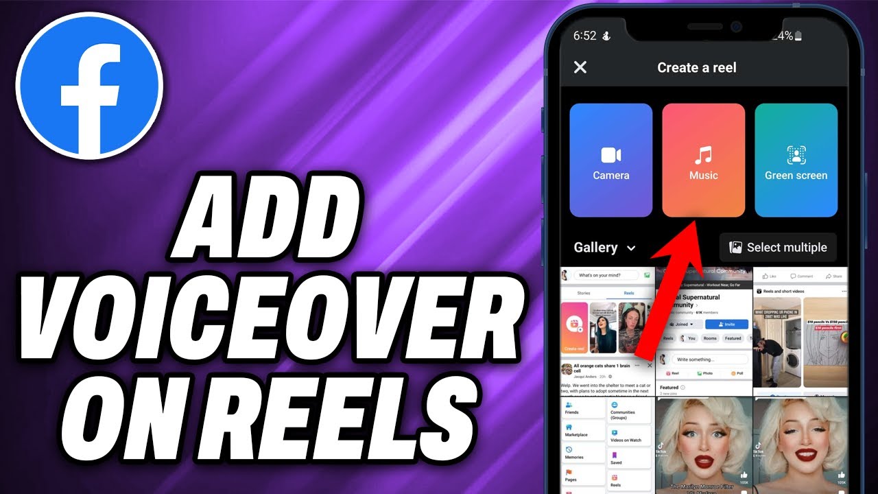 How To Add Voiceover on Facebook Reels - Quick Help