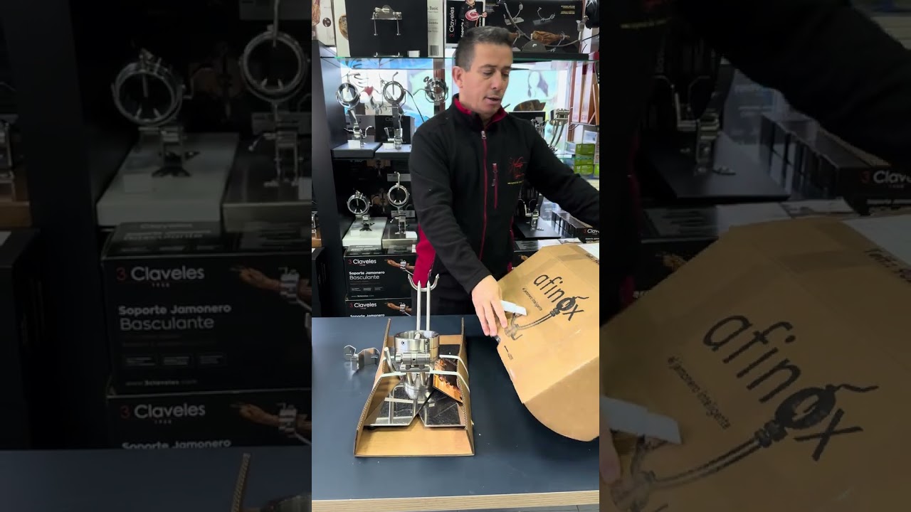 Visita; https://academiadecorte.com/producto/jamonero-afinox-primus-acero-vibrado/Distribuciones 