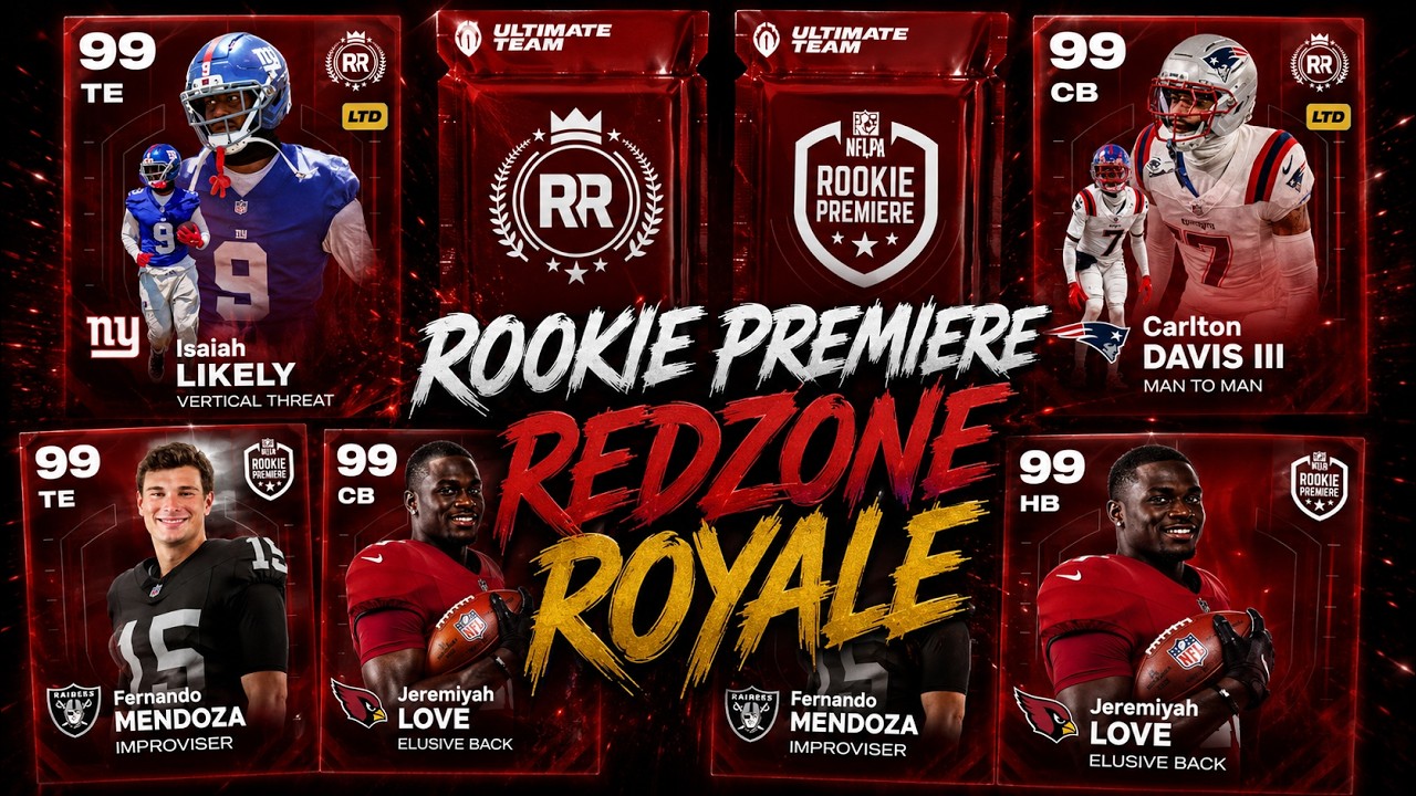 Rookie Premiere и Redzone Royale, часть 1 | Madden 26 Ultimate Team