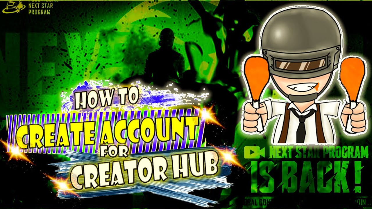 How To Create a PUBG Creator HUB Account / Easy Steps To Create a Account to Become PUBG Creator