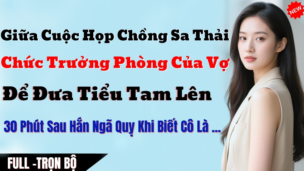 Giữa Cuộc Họp Chồng Sa Thải Chức Trưởng Phòng Của Vợ Để Đưa Tiểu Tam Lên, 30 Phút Sau Hắn Ngã Quỵ