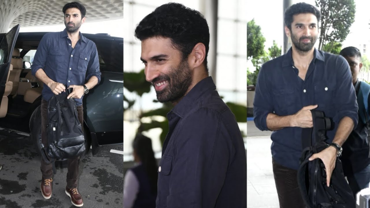 Final Call aaya hai Bhaago 😳💥 Aditya Roy Kapur Spotted at Mumbai Airport 😎🔥📸