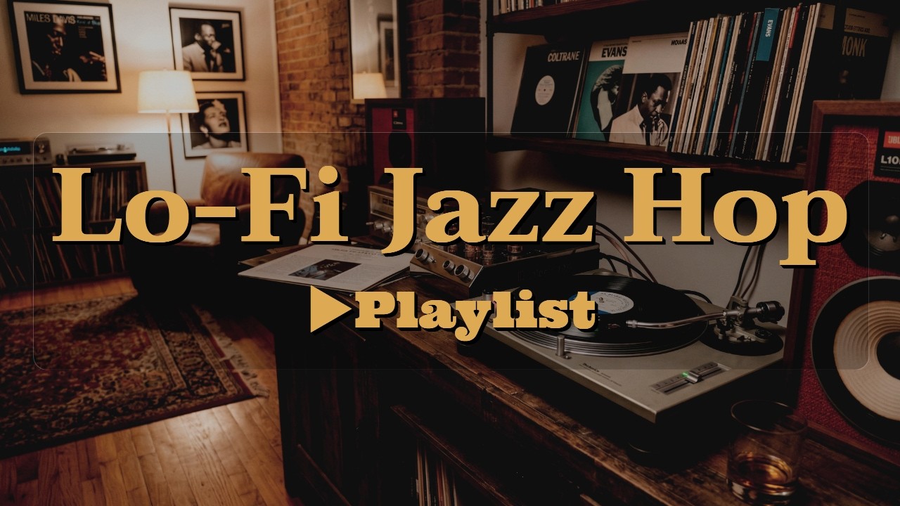 [▶Lo-Fi Jazz Hop] | Cozy Reading Corner — Warm Chill Jazzhop Ambience