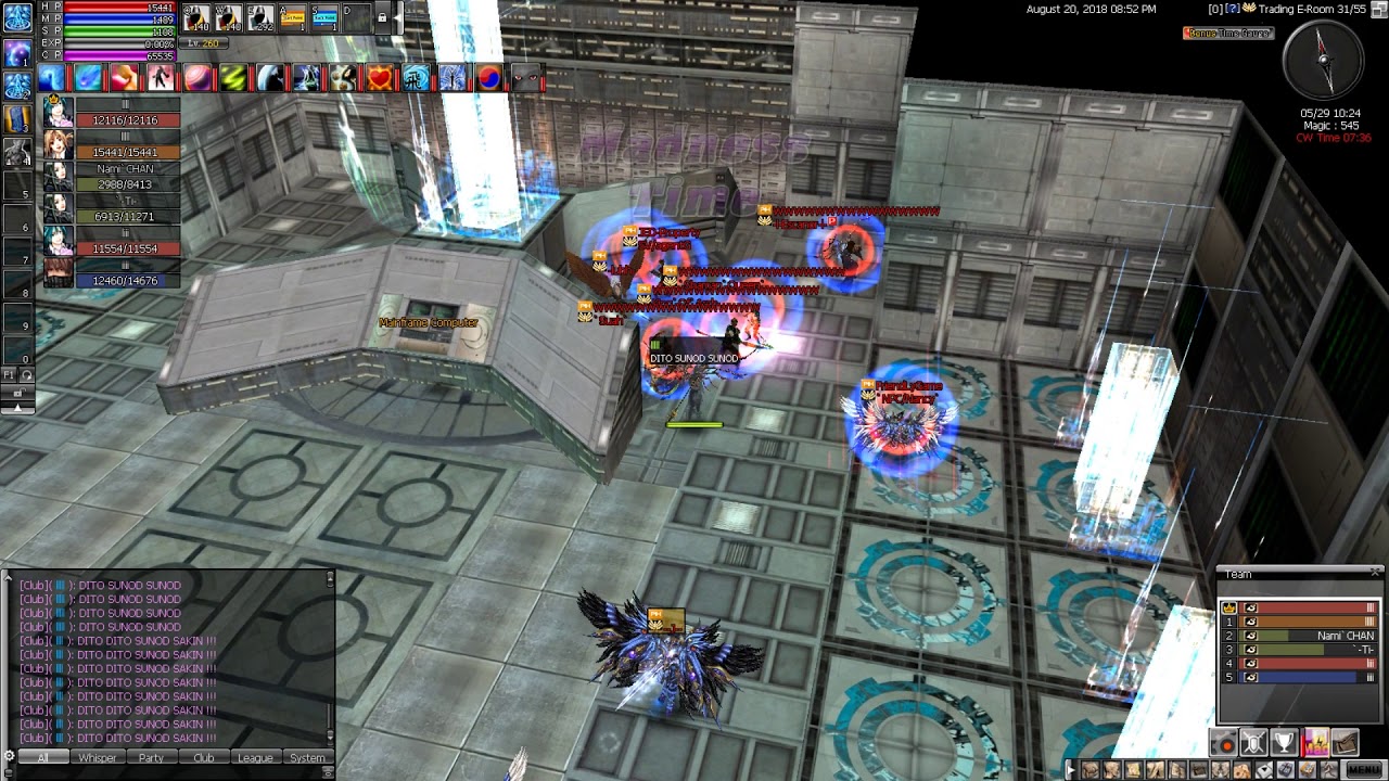 Savage ran CW 1pt vs 1guild with donator