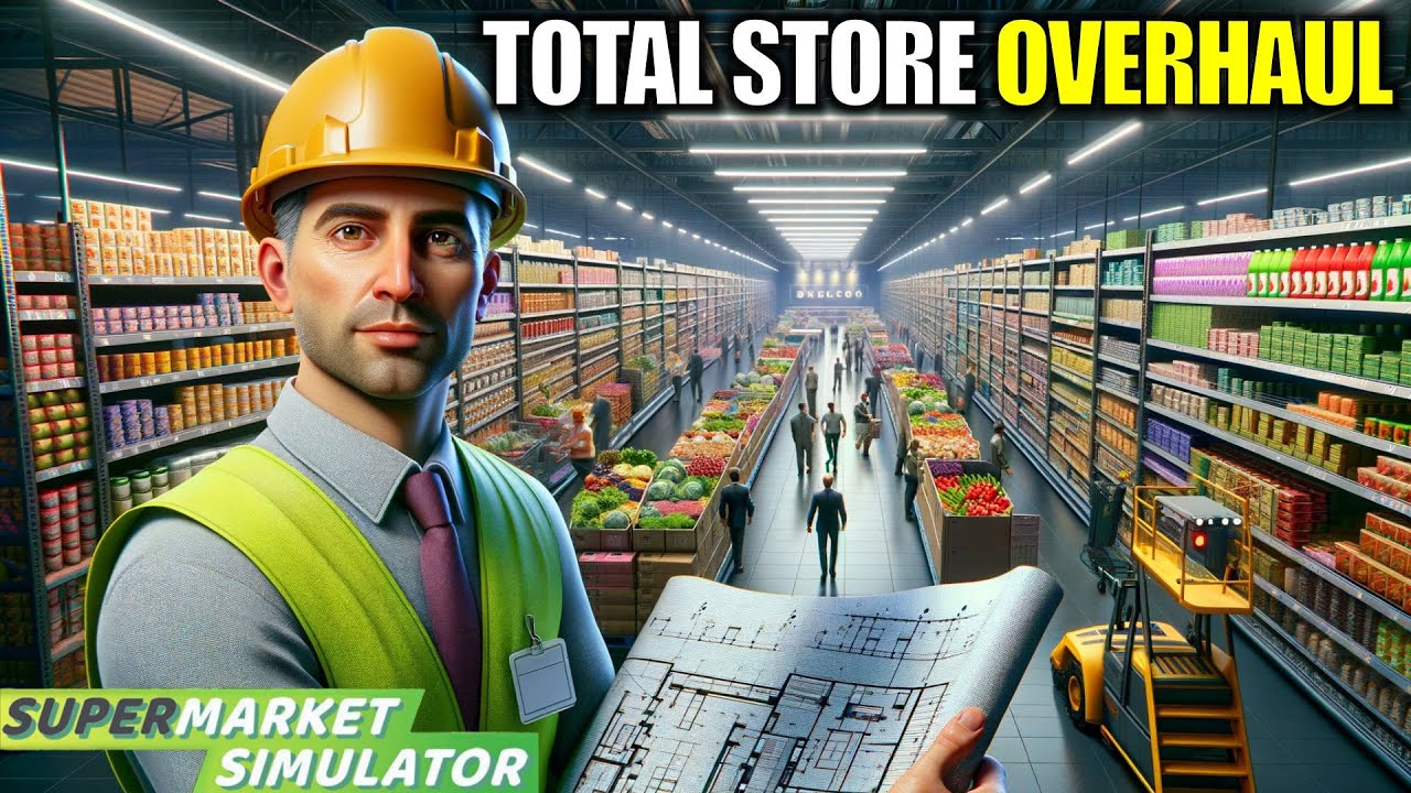 It’s Like a Totally New/Better Store | Supermarket Simulator Gameplay | Part 20