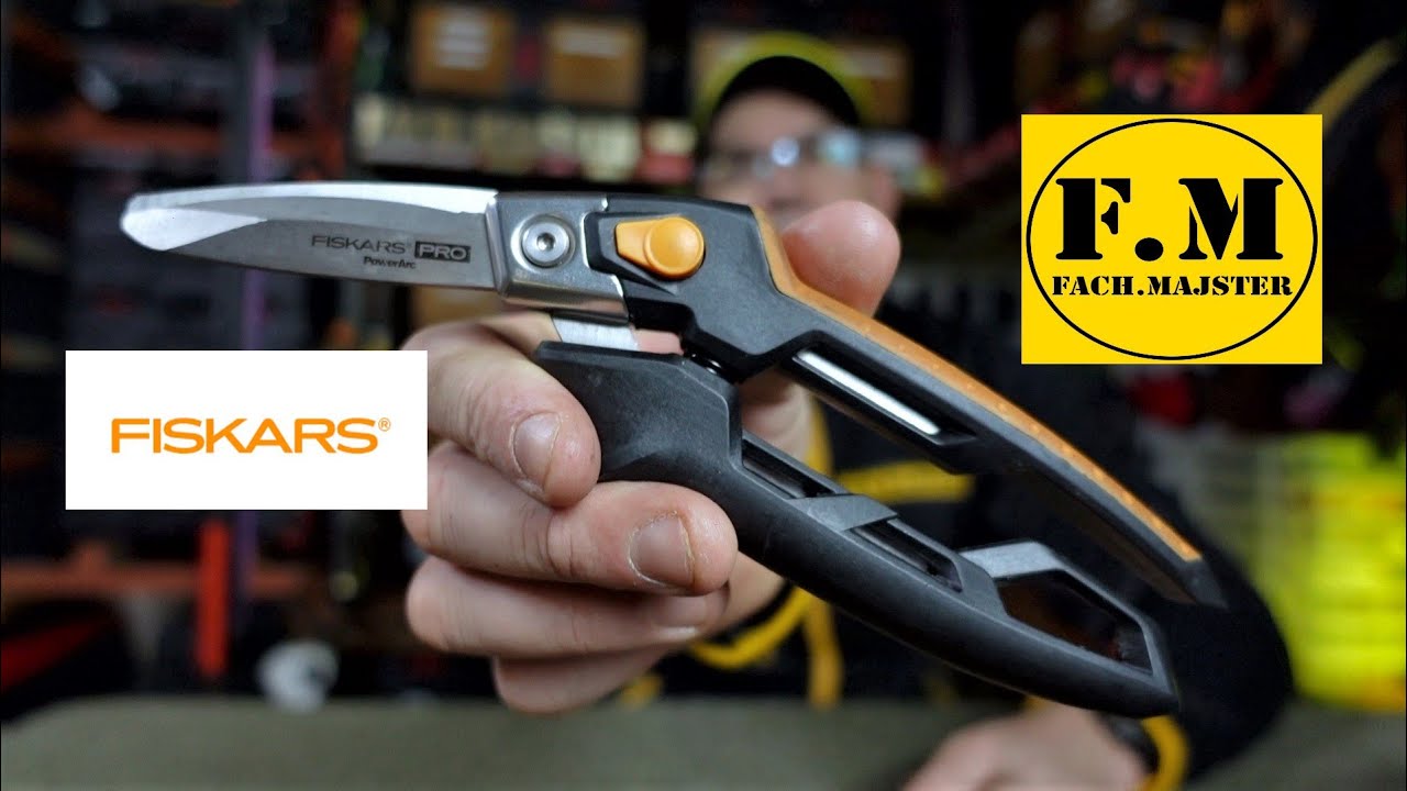 Nożyce warsztatowe/wielozadaniowe Fiskars Pro PowerArc do ciężkich zadań