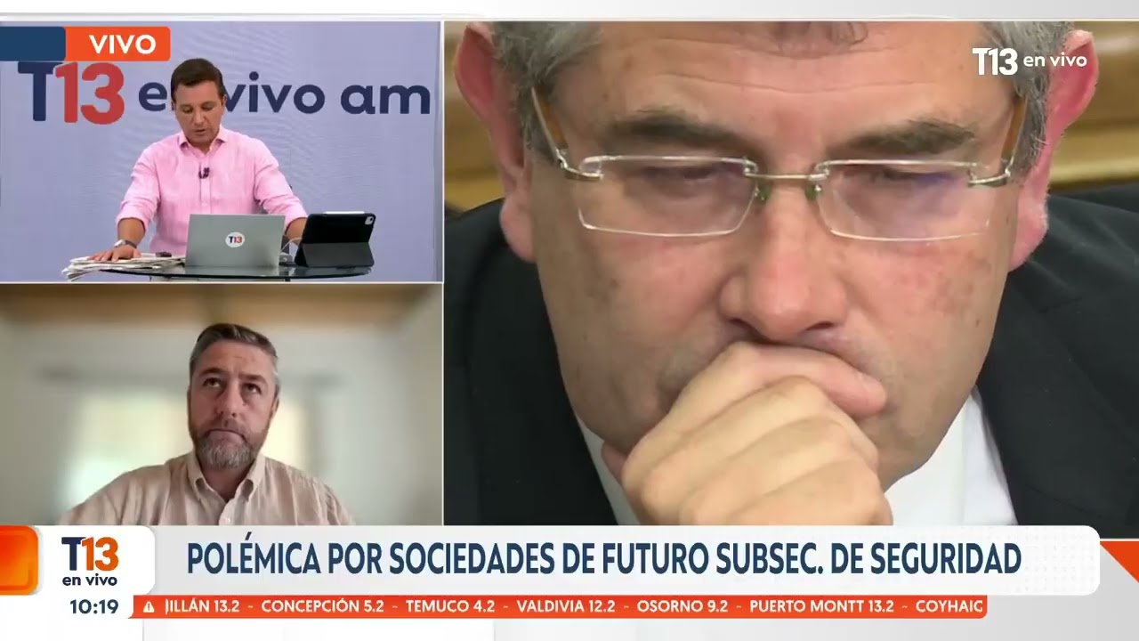 Polémica por sociedades de futuro subsecretario de seguridad