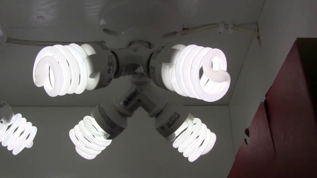 How to Build a 184 Watt CFL Grow Light for Overwintering Plants
