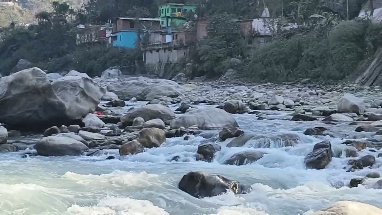 Solo Travel Nandprayag | Crystal Clear Himalayan Water | Alaknanda–Nandakini Sangam Uttarakhand 