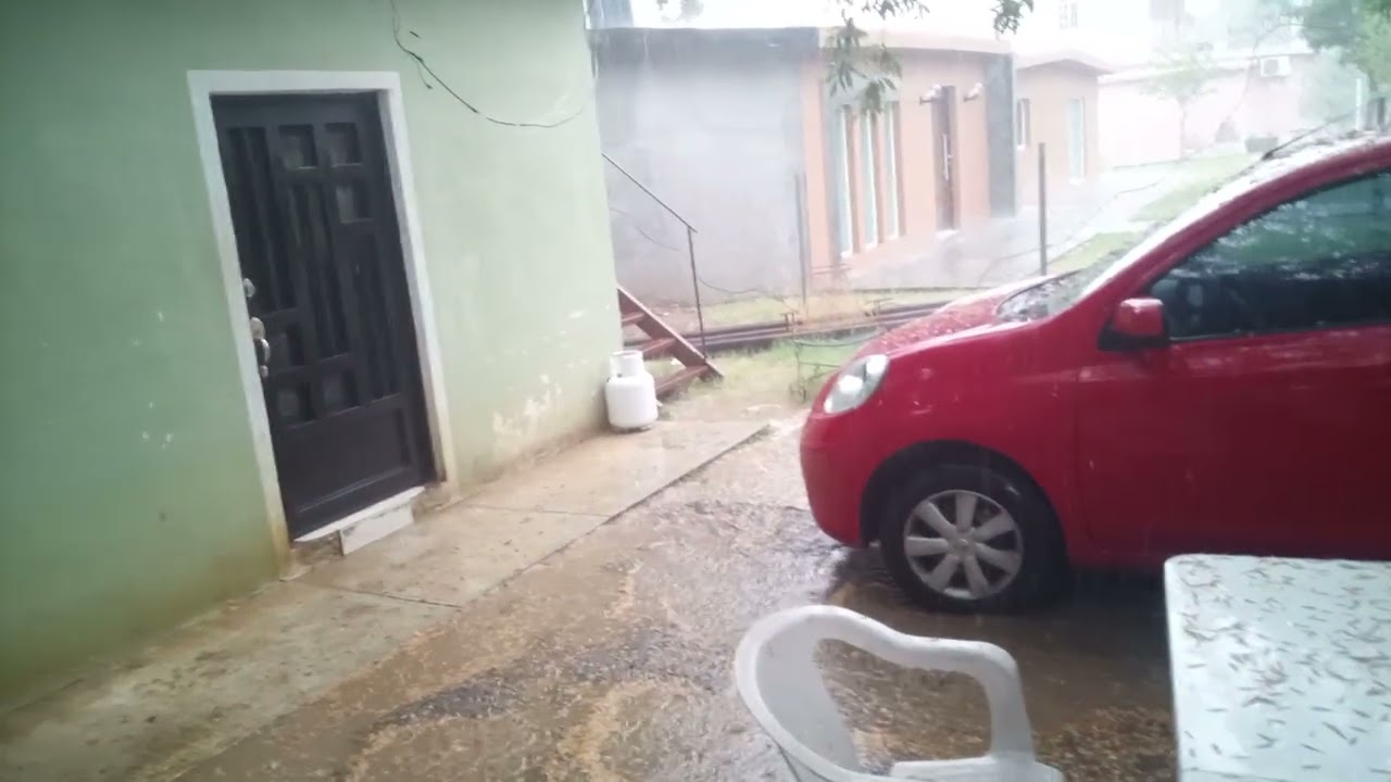 Recordando un fuerte aguasero