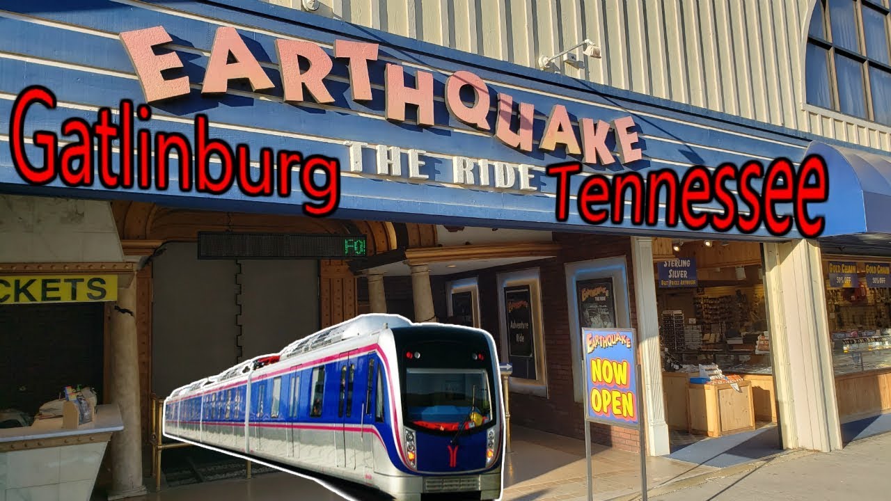 Earthquake The Ride! - Gatlinburg Tennessee