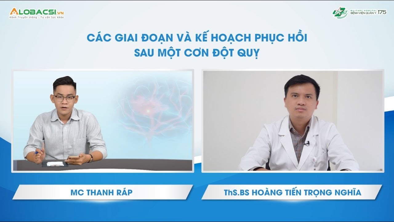 Các giai đoạn và kế hoạch phục hồi sau đột quỵ | Bệnh viện Quân Y 175