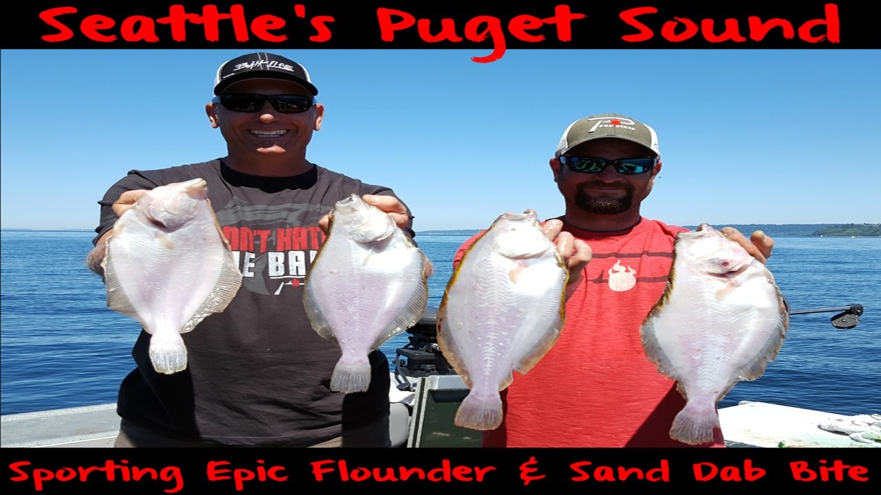 Fishing For Puget Sound's Flounder & Sand Dabs