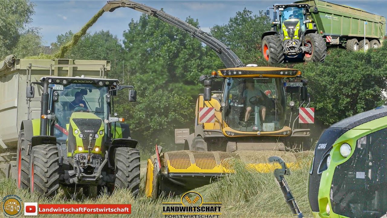 40.000 TONNEN 😮 EXTREME GPS-Ernte New Holland FR550 kommt an sein Limit I Roggen mähen & häckseln