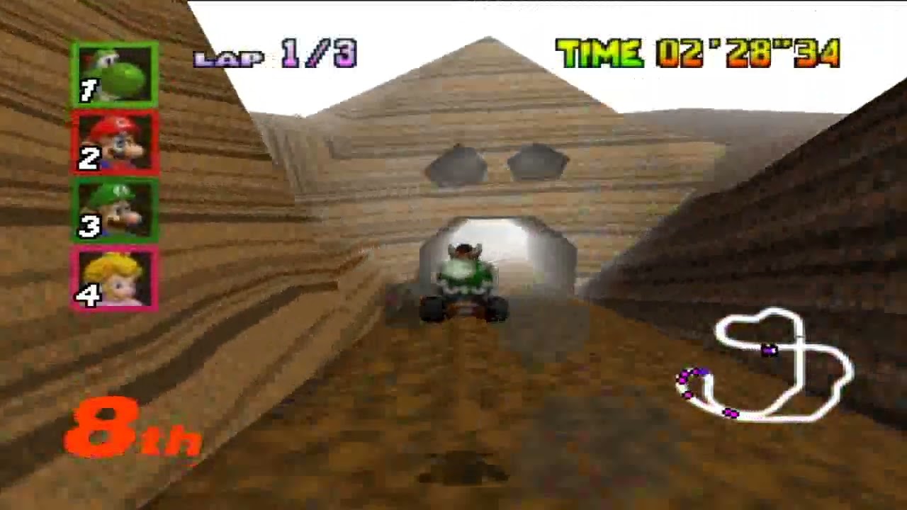 Mario kart 64-1000cc flying(extra)-part02
