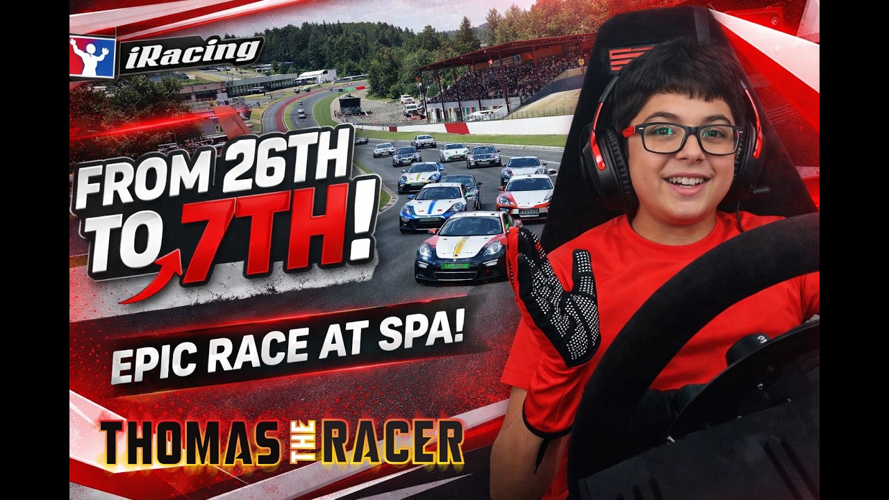 Epic Race at SPA - Skipped Qualifying and went 26th to 7th