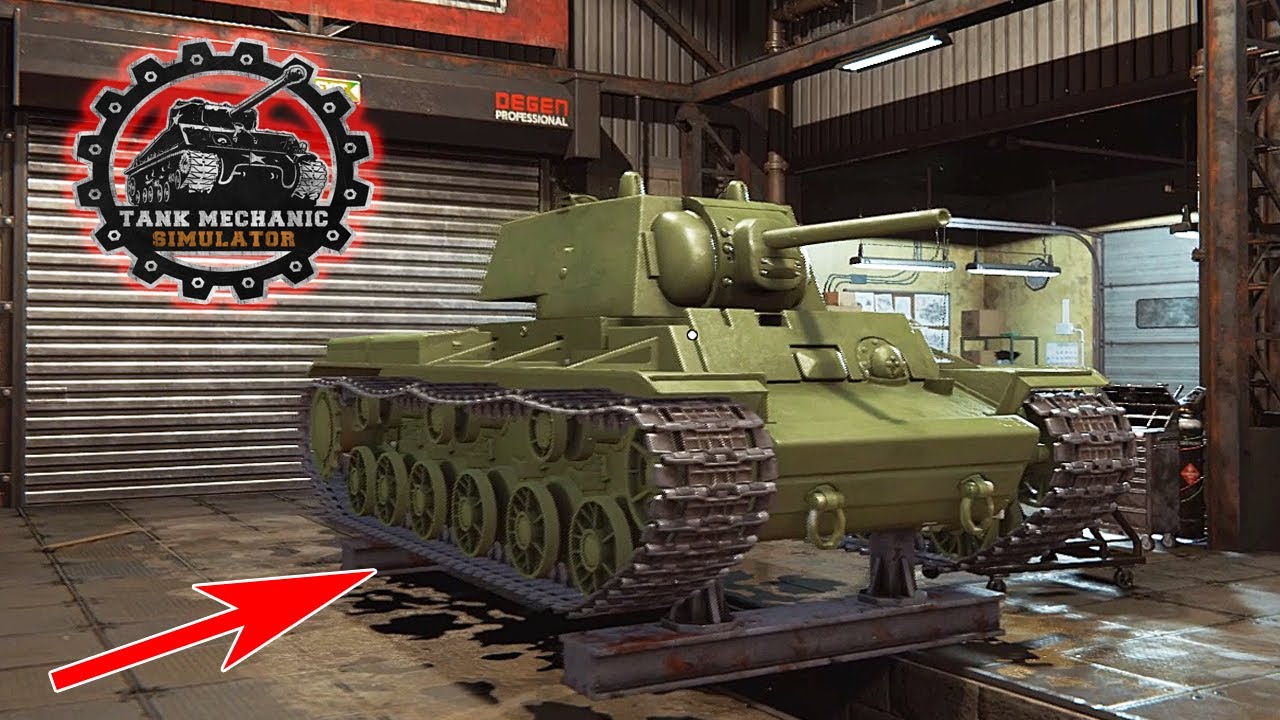 TANK MECHANIC SIMULATOR 2020 - ПЕРВЫЙ ВЗГЛЯД ! ЭТО НЕВЕРОЯТНАЯ ИГРА ! БОМБА !