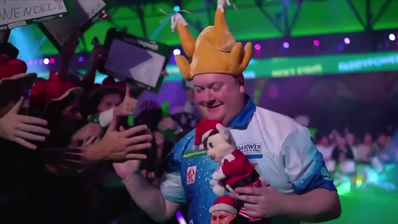 Ricky Evans Walk on Before Christmas - World Darts Championship 2026