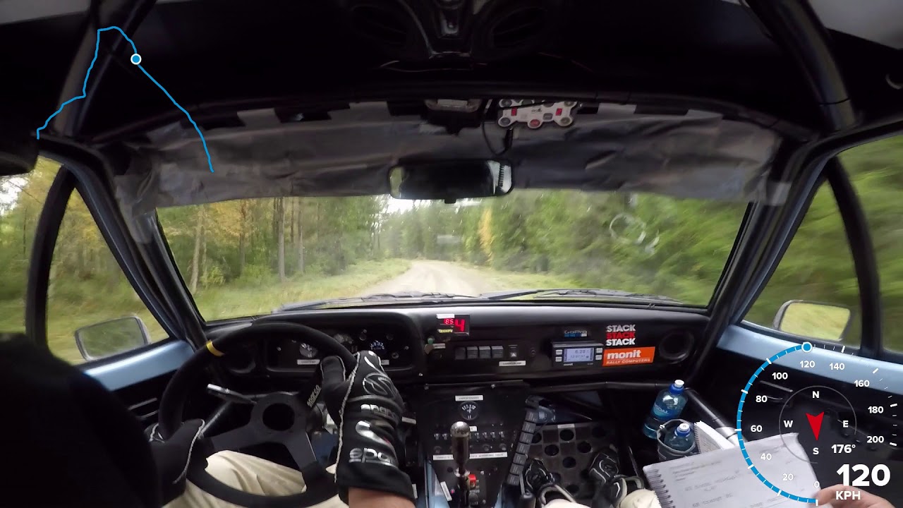 Rally Hedemarken 2017 Stenberg/Østheim SS7 Rokosjøen
