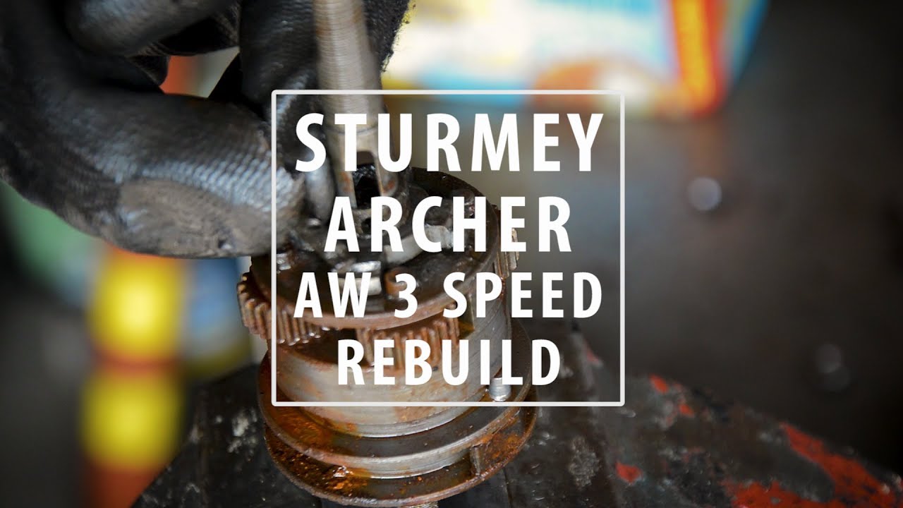 Втулка Sturmey Archer AW 3 Speed ​​— полная разборка и восстановление заклинившей втулки