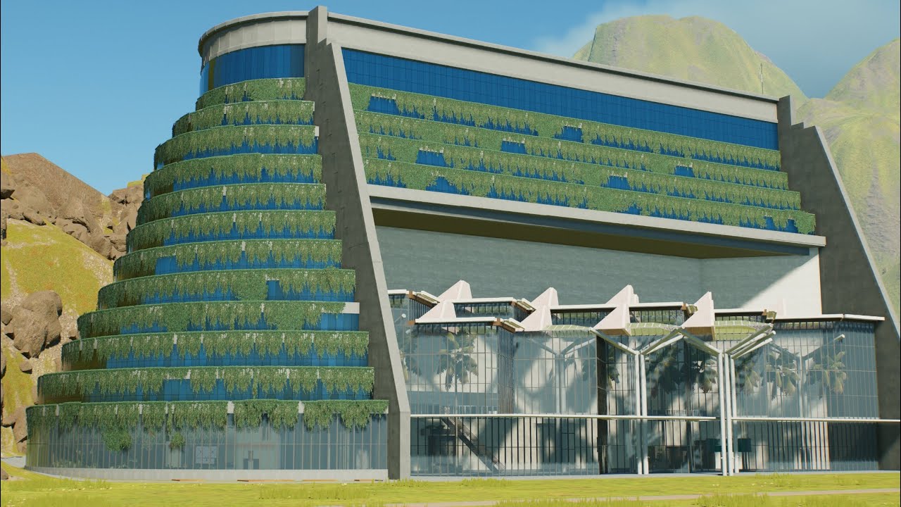 Film accurate hotel test build (Jurassic World Evolution 3)