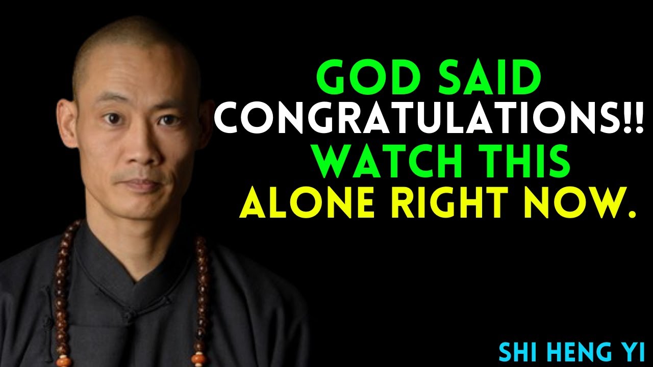 Chosen One, God Said, Watch This Alone Right Now.