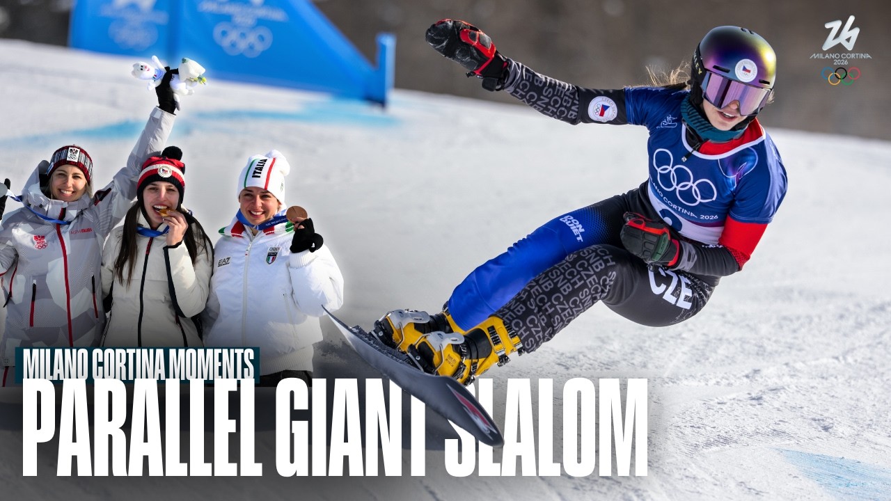 Gold for Czechia! 🥇🇨🇿 | Women's Snowboard Parallel Giant Slalom | Milano Cortina Moments