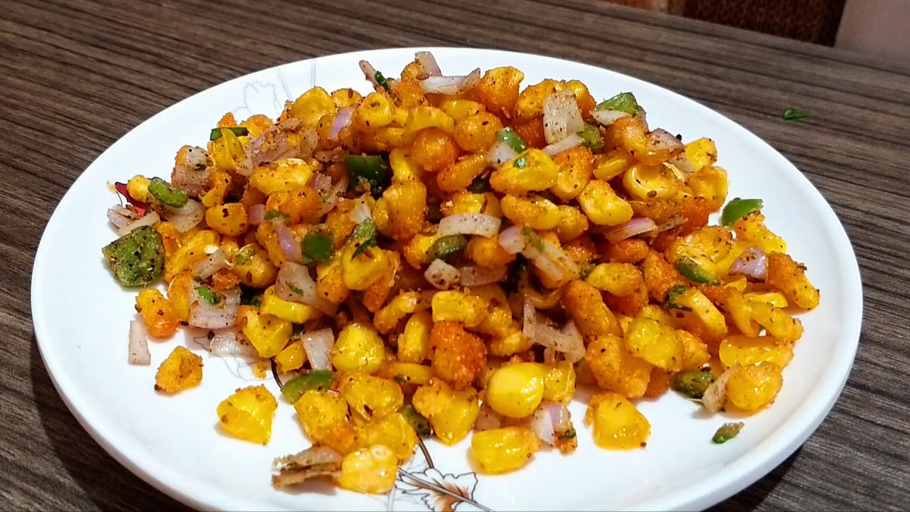 #Shorts | Crispy Fried Corn | Masala Sweet Corn | Sweet Corn Chaat | Masala Corn Recipe |