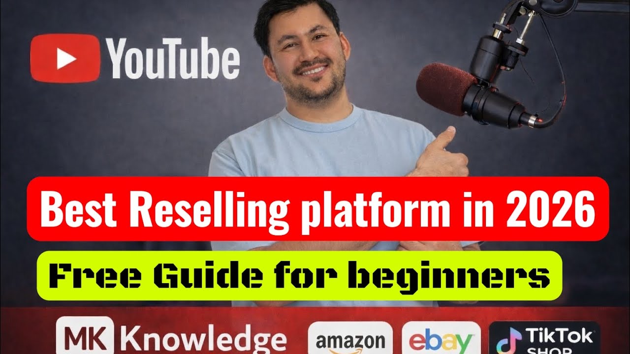 Best Reselling Platforms in 2026 - Which One Is Riaht for You? Ebay Amazon