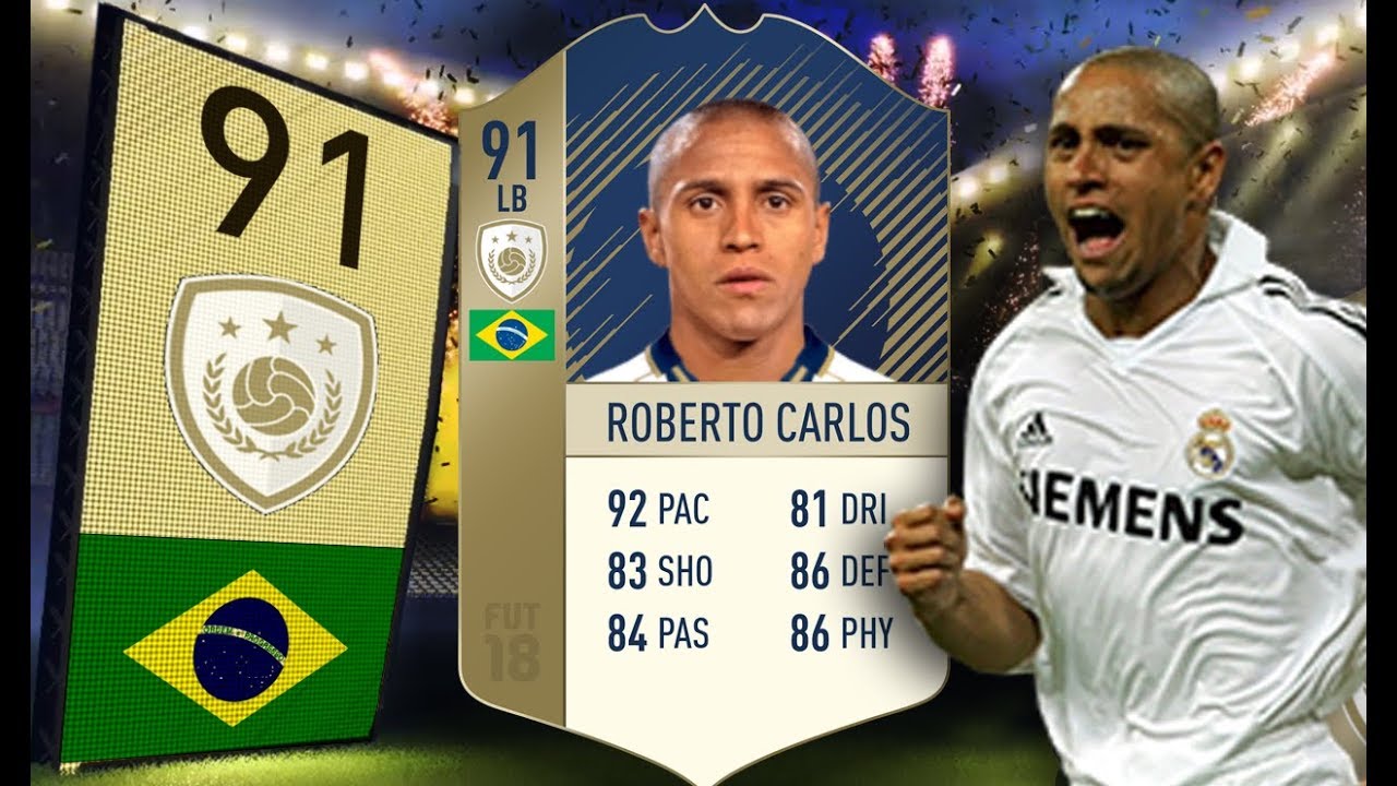 FIFA 18 - Rzeźnik i bolec w jednym - 91 Prime Roberto Carlos!