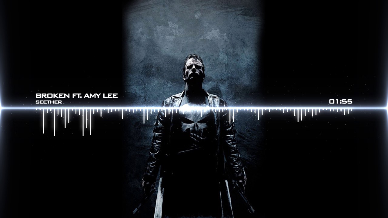[The Punisher] Seether - Broken ft. Amy Lee (Full lyrics)