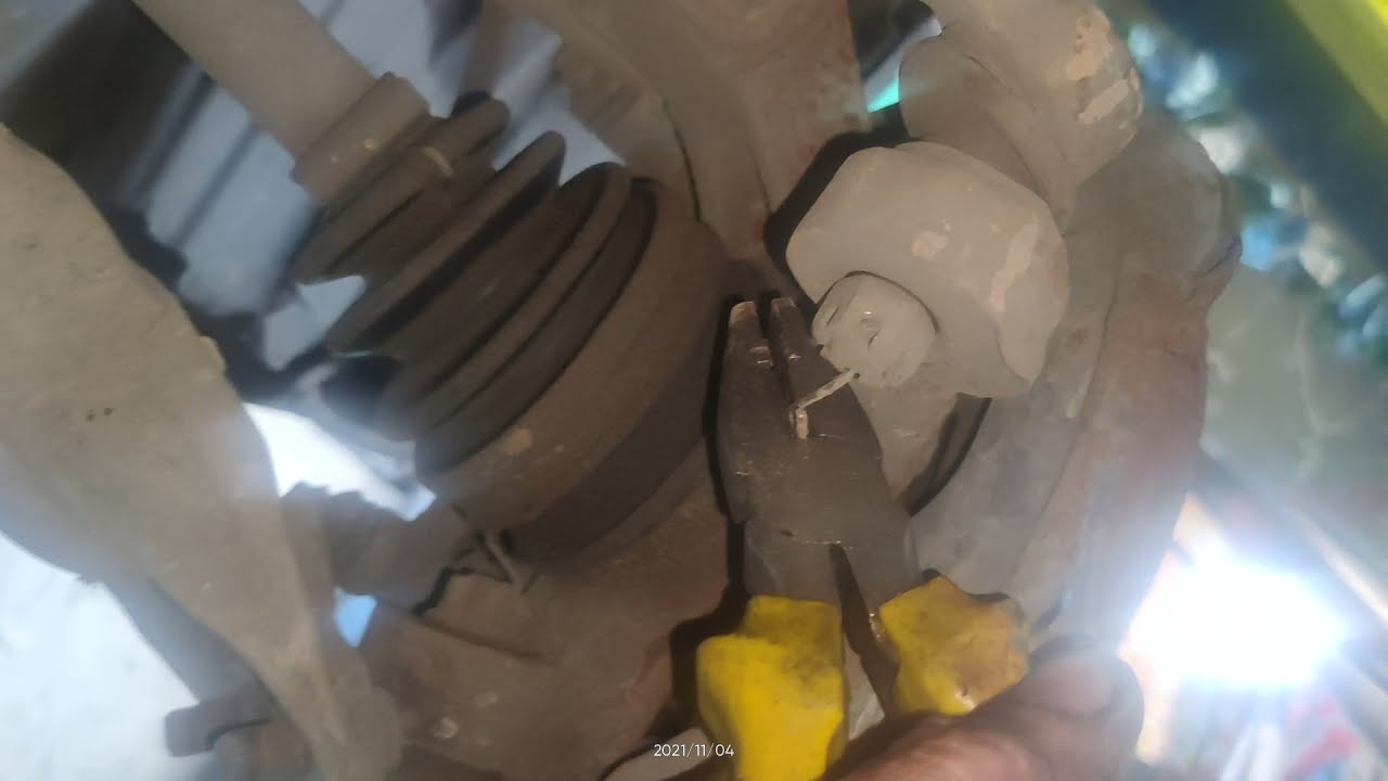 toyota corolla big body .how to remove ball joint.?