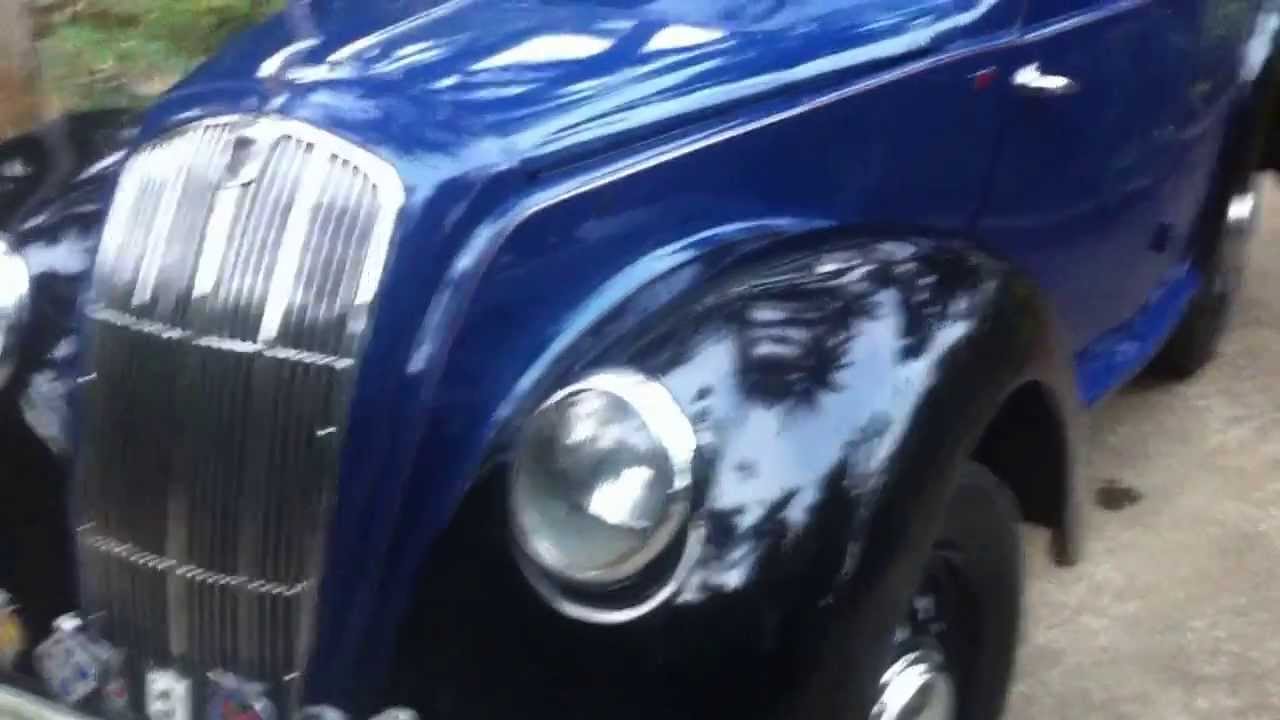My Morris Eight in Sri Lanka