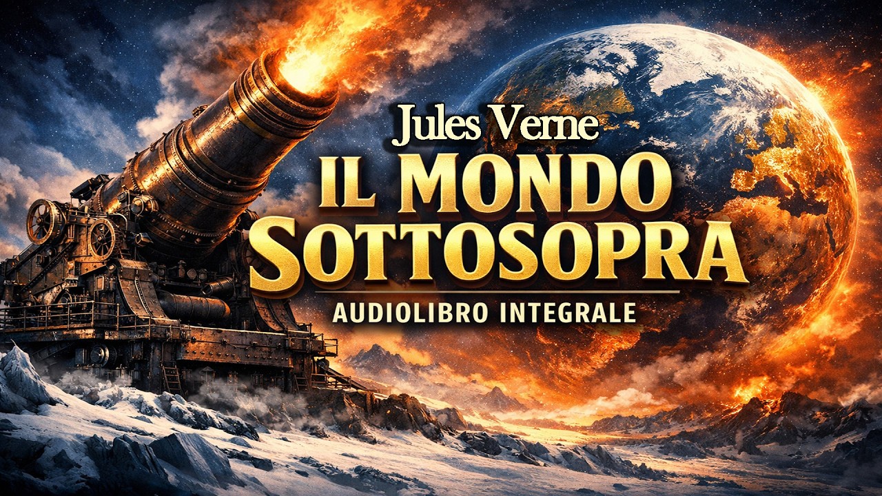 Audiolibro Il Mondo Sottosopra – Jules Verne | Satira e Avventura (Integrale)
