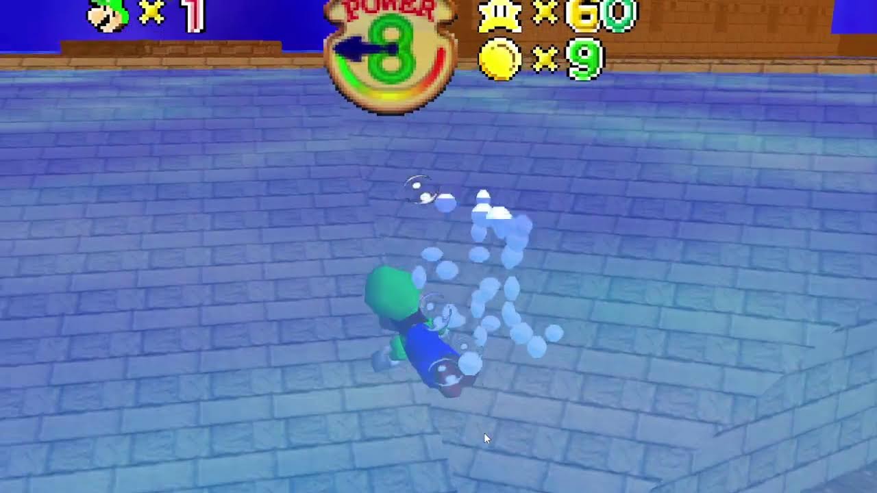 Jugando a la Beta de mario 64 # 4.5