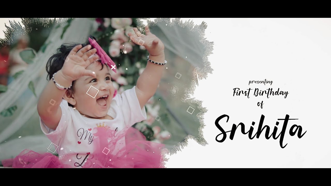 Srihita's first birthday celebration