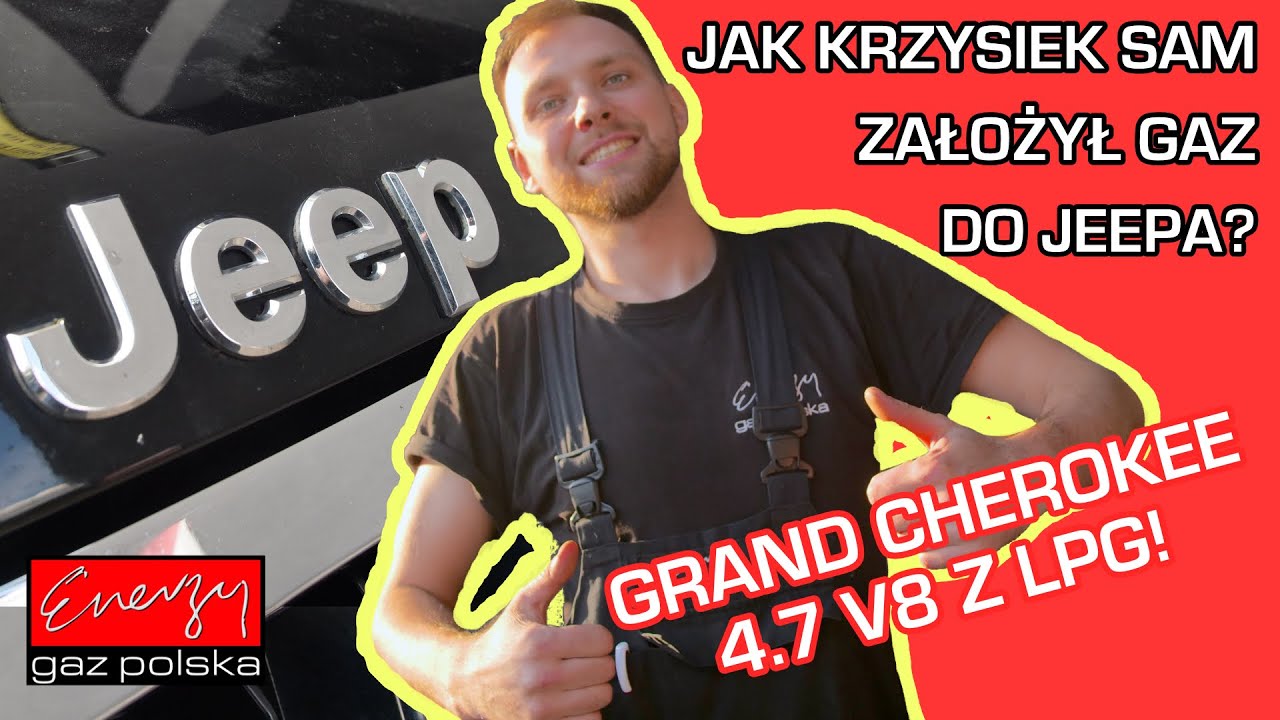 Czy gaz LPG w Jeepie GRAND CHEROKEE z 4.7 305KM V8 to PROBLEM? Sprawdzamy w Energy Gaz Polska!