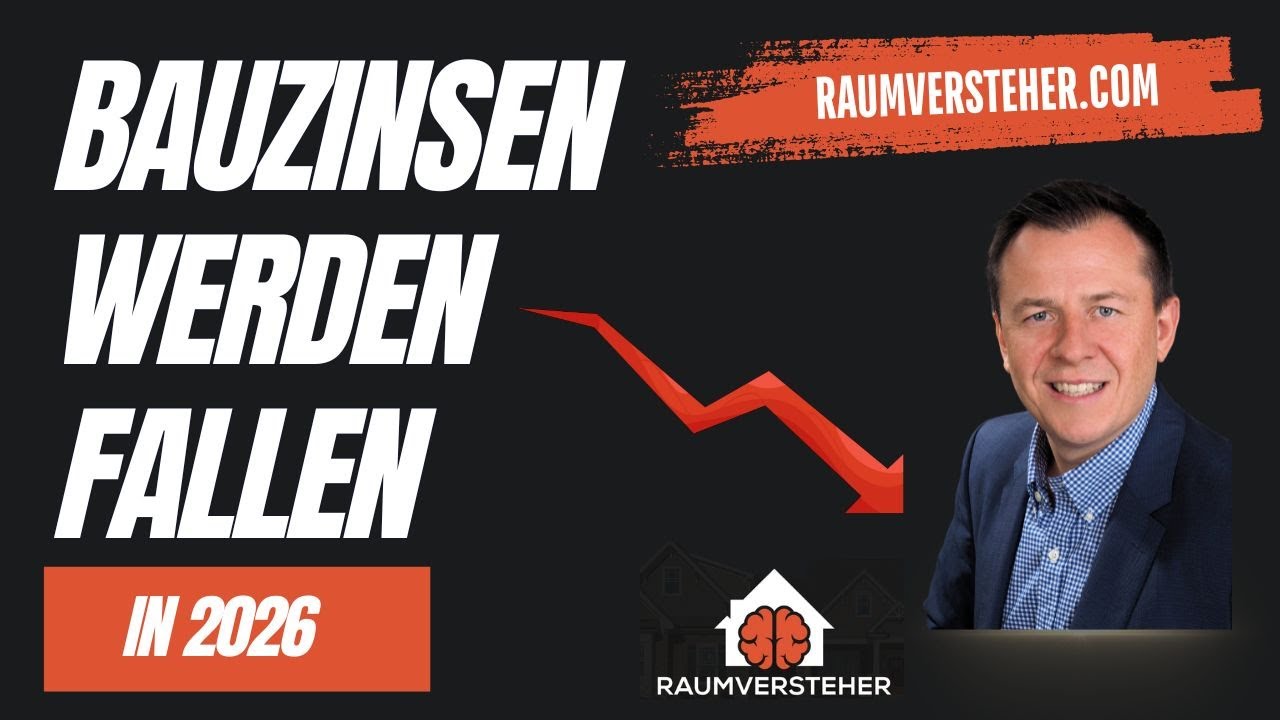 Bauzinsen fallen bald? Das musst du wissen!