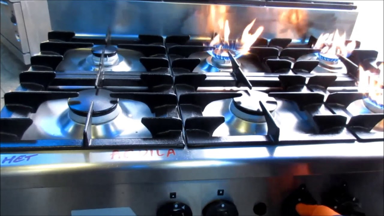 Tutorial Cucina gas sei fuochi Zanussi