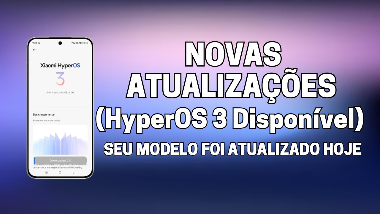 URGENTE! HyperOS 3 LIBERADO para Redmi e Poco  - Atualização COMPLETA de 6.53GB