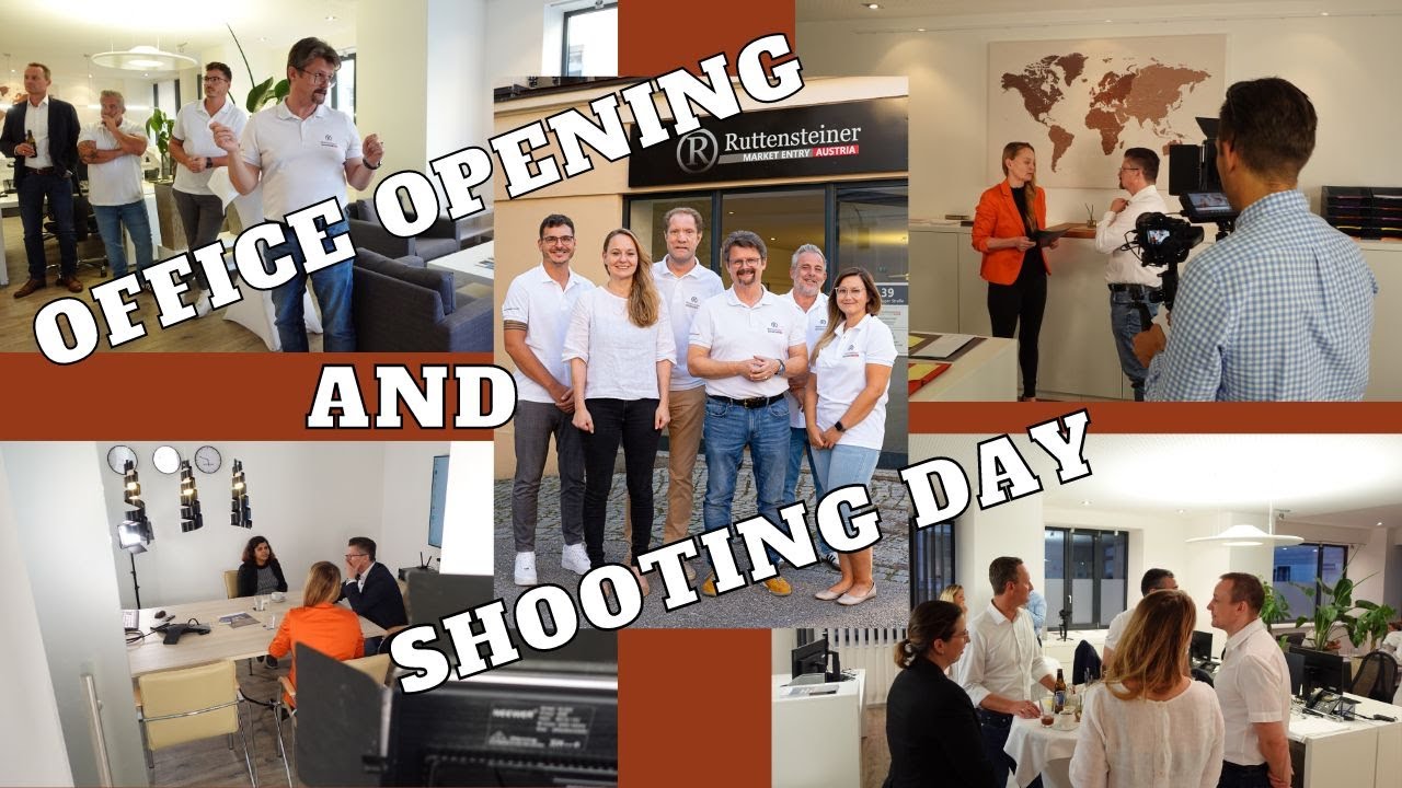 Behind the Scenes Office Opening and Shooting Day